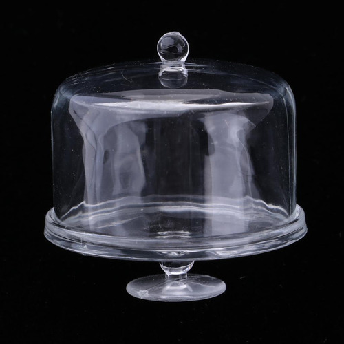 1/12 De Soporte De Acrílico Para Tartas Con Tapa, Casa De ,
