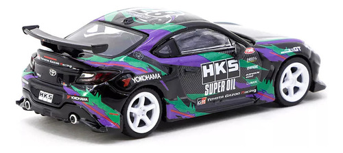 Tarmac Works Global64 Hks Toyota Gr86 Mijo Exclusives 1/64 Color Negro
