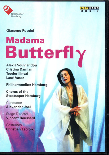 Dvd Puccini Madama Butterfly Alexander Joel Lauri Vasar