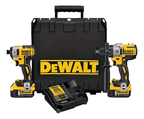 Kit Combinado De Taladro Dewalt 20v Max Xr, Sin Escobillas