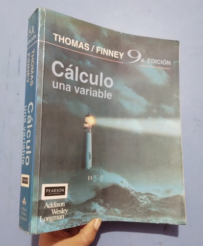 Libro Calculo De Una Variable Thomas Finney 9° Edición
