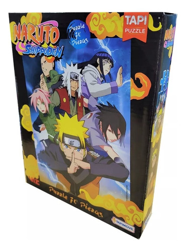 Puzzle Rompecabezas Naruto X 70 Piezas Original Lelab