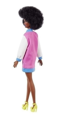 Imagem 6 de 7 de Barbie Fashionistas 156 Negra Cabelo Black Ms Sj