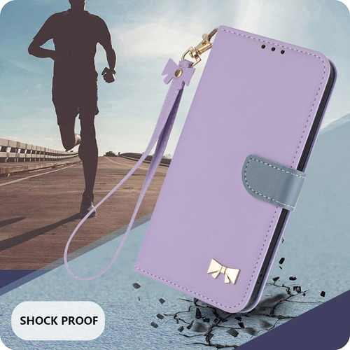 Funda De Piel Sintética Para Xiaomi Poco C65/c55 Rfid, Ranura, Tapa Abatible, Soporte