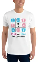 Comprar Playera Gender Reveal. Revelación De Genero Niña O Niño