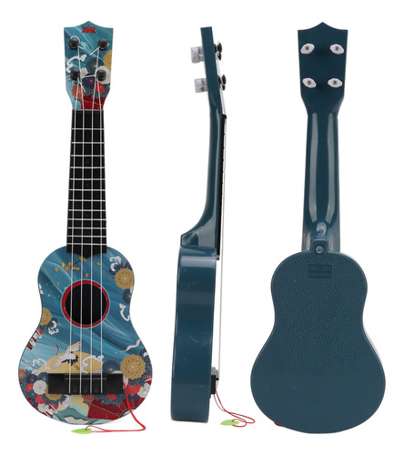 Juguete De Ukelele De Color Madera Para Niños, Mini Guitarra