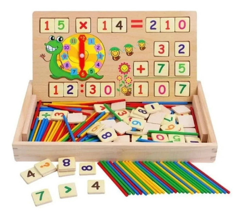 Caja De Aprendizaje Montessori Juguetes Didácticos 