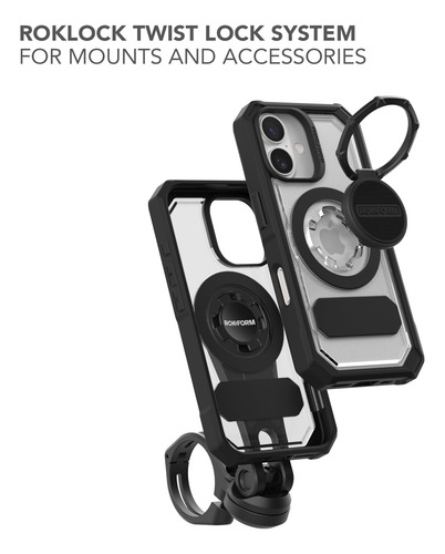Capa Para Celular Rokform Crystal Case Compatível Com iPhone