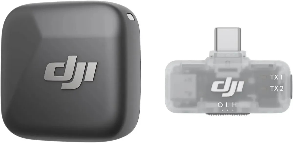 Microfono Inalambrico DJI MIC MINI Mobile Receptor USB-C para iOS y Android