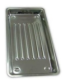 Bandeja Cubeta Acero Inox Para Instrumental 25,4x16,5x1,8 Cm