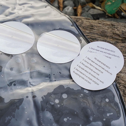 5 Parche De Reparación De Tpu Transparente Impermeable Para