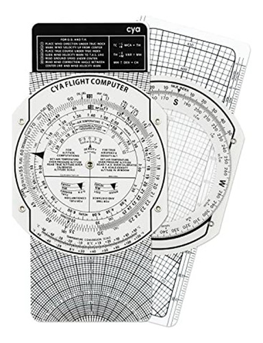 Computadora De Vuelo De Plástico E6b, Compensación De Vuelo