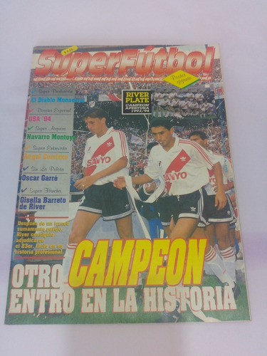 Superfutbol  80 River Plate Campeon Entro En La Historia
