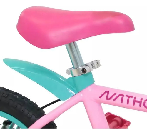 Bicicleta Aro 14 First Pro Feminina 4 Nathor Novo