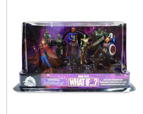 Set De Lujo 9 Figuras De What If? De Marvel De Disney Store.