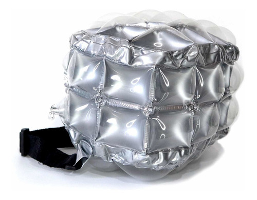 Imagen 2 de 4 de Bolso De Mano Inflable Retro 90s Cangurera Inflable