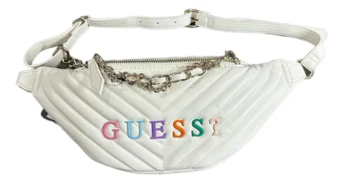 Cangurera guess blanca new arrivals