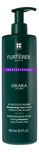Champú René Furterer Okara Silver Tonificador 600 Ml Para Ca