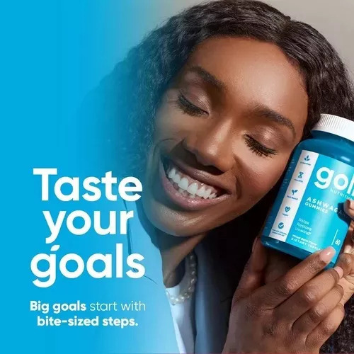 An Novo Gomas Goli Ashwagandha E Vitamina D, 60 Unidades,