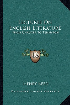 Libro Lectures On English Literature: From Chaucer To Ten...