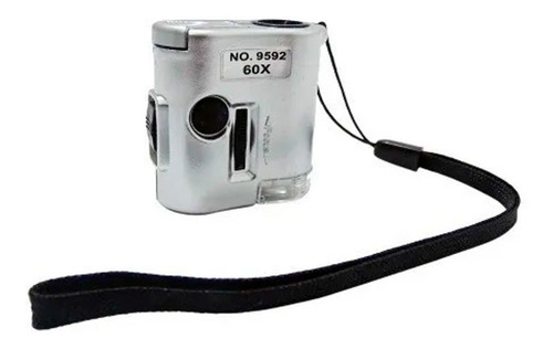 Imagen 4 de 4 de Microscopio Mini Con Led + Uv 60x 9882 264307 Obi