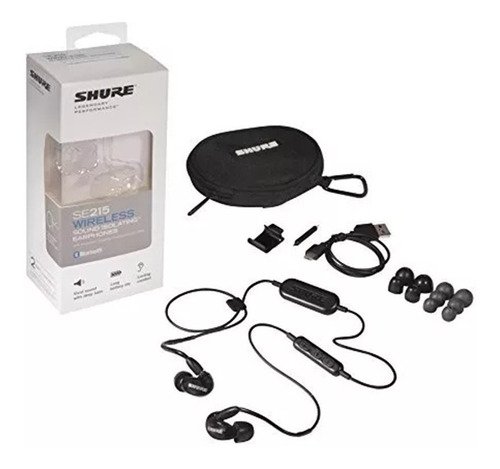 Shure Se215-k-bt1 Auriculares Audifonos Bluetooth 
