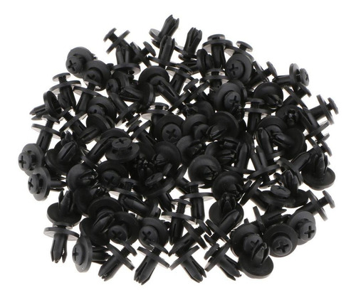 2 El Panel De Del Remache Del Parachoques Del Coche 100pcs