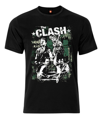 Remera Estampada Diseños Musica Rock Punk The Clash