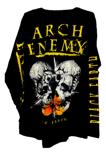 Arch Enemy . Black Eart . Death Metal . Polera . Mucky