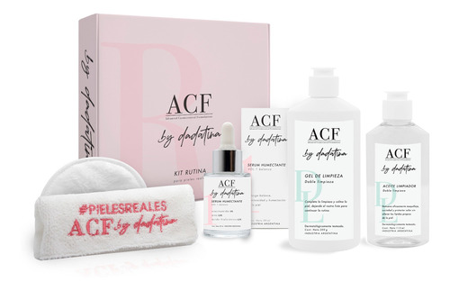 Acf By Dadatina Kit Rutina Completa Para Pieles Reales