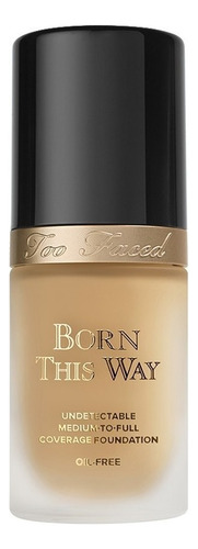 Too Faced Undetectable Base De Maquillaje Líquida Warm Sand Warm Sand - Bronceado Con Matices Dorados