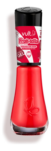 Vult Fruit-tella® 5free Morango Com Creme - Esmalte 8ml