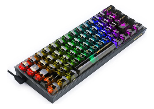 Teclado Redragon Fizz Rgb K617ctb-rgb