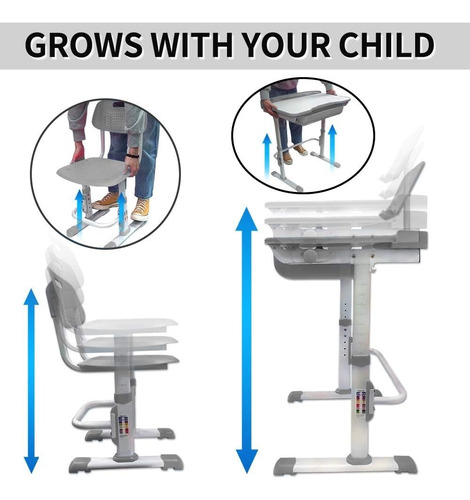 Escritorio Mesa De Estudio Para Niños