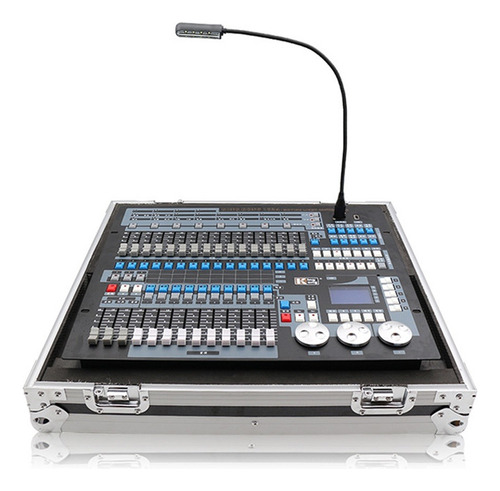 Consola Dj Controller 1024 Dmx512 Con Flycase Para Luces