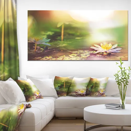 Arte Impresionista Con Fondo Verde