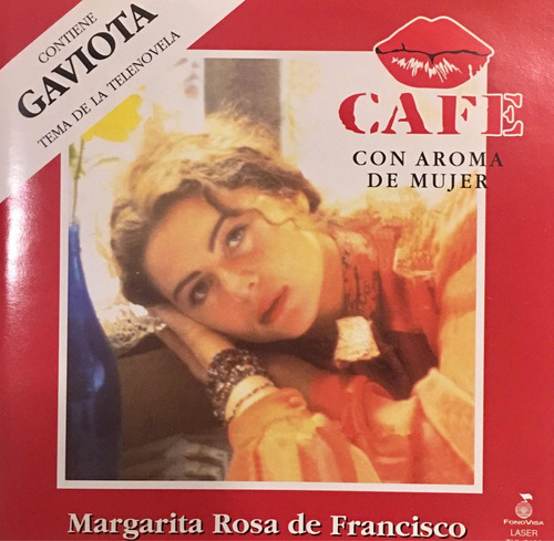 Cd Cafe Con Aroma De Mujer Gaviota Margarita Rosa - Usado