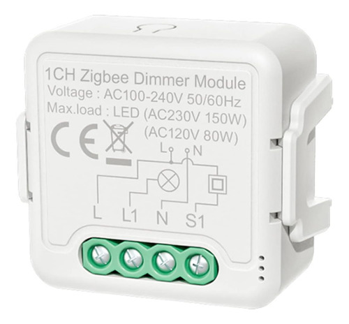 Zigbee Smart Dimmer Switch Module App Remote Control Voice