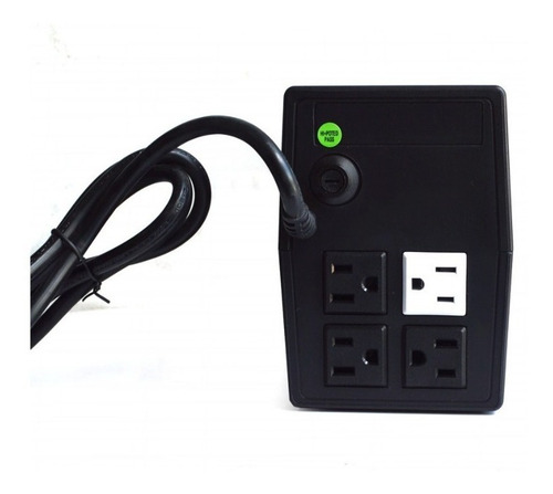 Imagen 2 de 3 de Ups Interactiva Star Tec De 650va/325w Con 4 Tomas Reguladas