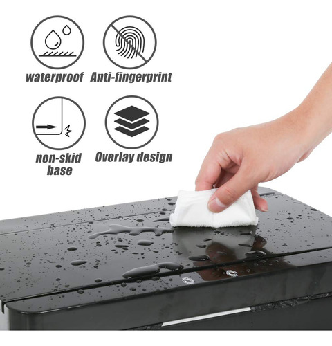 Papelera Automática De Plástico 50 Litros Para Hogar Y Ofici