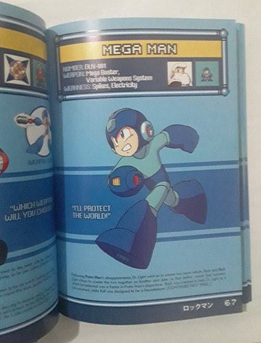 Libro Mega Man Robot Master Field Guide