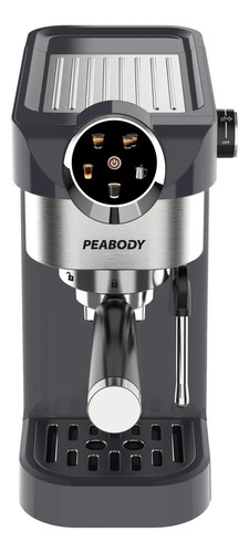 Cafetera Express Peabody Pe-ced5016bg 20 Bar Display Digital Color Gris