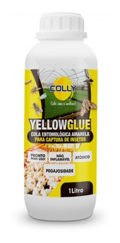 Cola Entomológica Yellowglue 1litro Amarillo, Cola Amarela