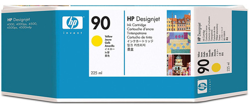 Cartucho HP 90 amarillo 225 ml Código C5064a