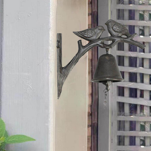 Timbre De Pared De Hierro Fundido Timbre Antiguo Timbre