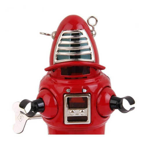 Robot De Cuerda Robby Tin Toy Estilo 50s Retro C2