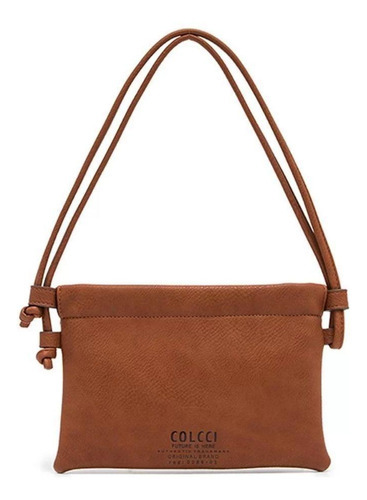 Bolsa Colcci Envelope Textura Feminina Caramelo