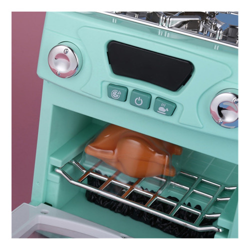 Juego De Cocina De Simulación De Pollo Asado Al Horno Grande