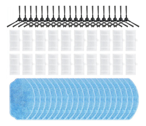 Para Midea Vcr04w Side Hepa Filter Mop Cloths Rag Robot Vacu