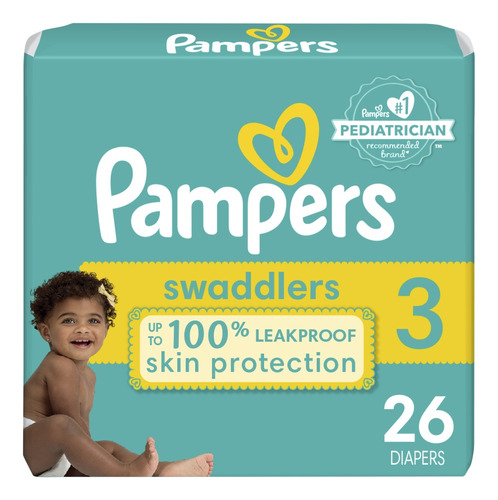 Panal Pampers Swaddlers Etapa 3  V - Unidad a $2154